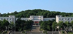 Main Building of Huazhong Agricultural University on Mount Shizi