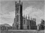 A Victorian drawing of Holy Trinity Church