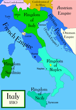 Location of Naples