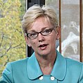 Jennifer Granholm, Distinguished Practitioner of Law and Public Policy and former Attorney General and Governor of Michigan.