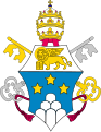 A six-arched hill symbol on Pope John Paul I coat of arms. Fairly common in other coats of arms in Italy.
