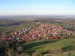 View from the Jusi towards Kohlberg
