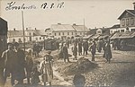 Krāslava Market Square in 1918