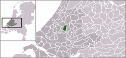 Location in South Holland