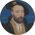 Portrait of a man, possibly Sir George Carew. Bought in 1970 together with the Yale Miniature from the collection of Miss Dorothy Hutton. At the time it was thought to have been painted by the same hand as the Yale Miniature