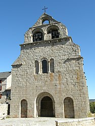 The Church of Saint-Caprais, in Prunières