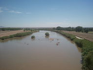 Rio Grande in El Paso's upper valley