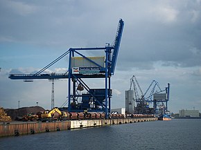 Massengutkai im Überseehafen Rostock
