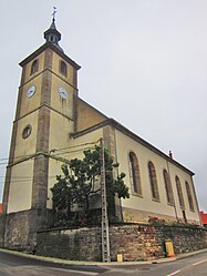 The Lutheran church in Hangviller