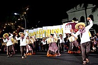 Dancers during the Pamulinawen