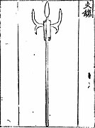 A double barreled fire lance from the Huolongjing. Supposedly they fired in succession, and the second one is lit automatically after the first barrel finishes firing.