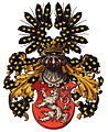 Royal Arms of Bohemia by Austrian heraldist Hugo Gerard Ströhl (1851–1919)
