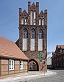 Das Steintor, das älteste Gebäude in Wittenberge