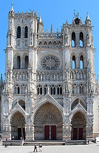 Facade of Amiens Cathedral (1220–1266)