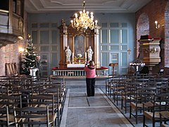 Inside the Akershus Castle church