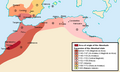 Image 20Phases of the expansion of the Almohad state (from History of Algeria)