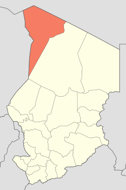 Aouzou is located in Chad