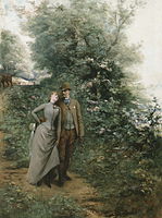 Walk in the Woods, c. 1900