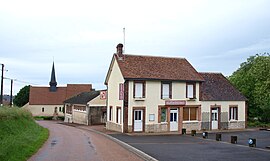 The centre of Courtemaux