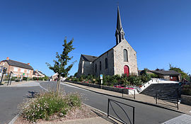 The parish church of Notre-Dame de l'Assomption, in Crevin