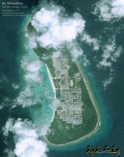 Shaviyani Milandhoo satellite photo