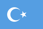 Flag of the First East Turkestan Republic