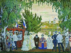 Promenade Along Volga River II (1909)