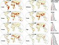 Image 7Global distribution data for cattle, buffaloes, horses, sheep, goats, pigs, chickens and ducks in 2010 (from Livestock)