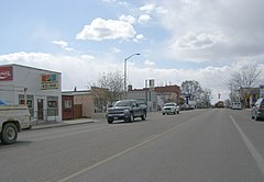 Main Street in Kuna, April 2008