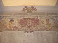 Casa Guazzoni, frescoes of painter Paolo Sala in the driveway