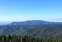 Mount Le Conte is the tallest mountain in eastern North America, measured from base to summit