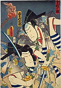 Soga Gorō and Soga Jyūrō by Utagawa Kunisada