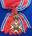 Order of Saint Olav Grand Cross with swords badge 2nd Type