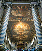 Painted Hall from its vestibule