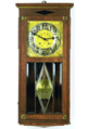 A grandfather clock (Regulator)