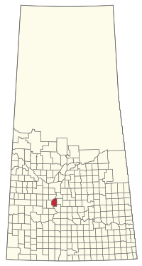 Location of the RM of Rudy No. 284 in Saskatchewan