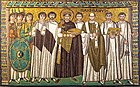 Byzantine art mosaics in Ravenna