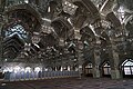 The prayer hall of the mosque in the Shah Cheragh complex