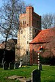 Church tower of St Dunstan