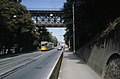 Südostende des Viaduktes von der Schmidener Straße, 1979