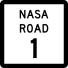 Texas NASA road marker