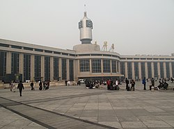 Tianjin Train Station located inside the subdistrict, 2011