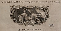 Annals of the city of Toulouse by Germain Lafaille (1687).