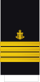 Капітан I рангу Kapitan I ranhu (Ukrainian Navy)[9]