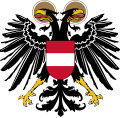 Wappen Österreichs 1934–1938 mit nimbiertem Adler