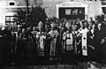 Josaphat Koncilowski with the Mitre of bishops of Przemyśl at celebration of the coronation of the icon of Theotokos of Sambor