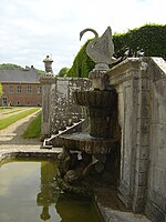 Fountain in the garden