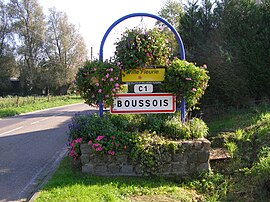 The road into Boussois