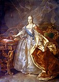 Portrait of Catherine II, 1762