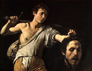 Caravaggio: David mit dem Haupt des Goliath, 1606–1607